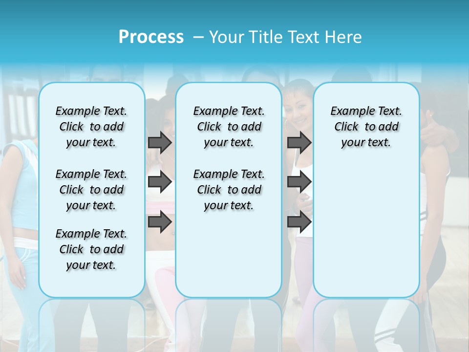 Nourish Gymnastics Shape PowerPoint Template