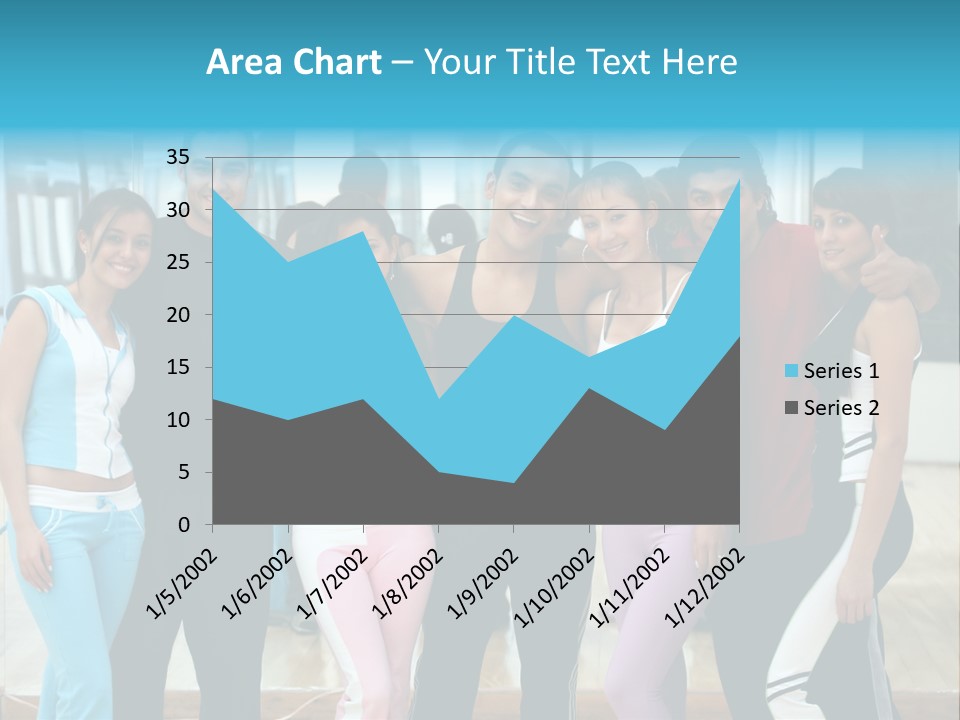 Nourish Gymnastics Shape PowerPoint Template