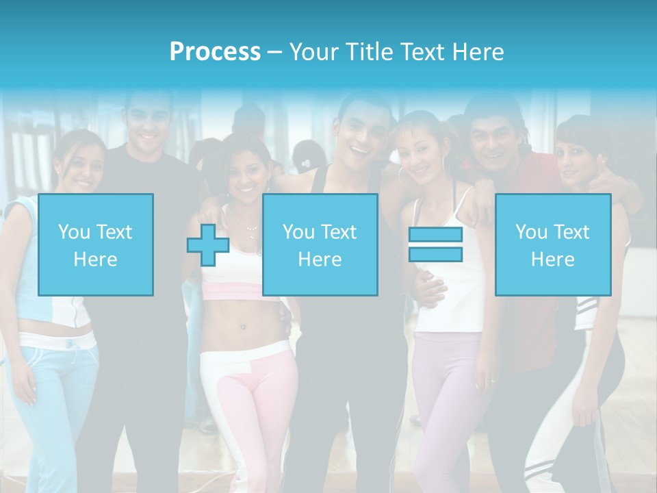 Nourish Gymnastics Shape PowerPoint Template