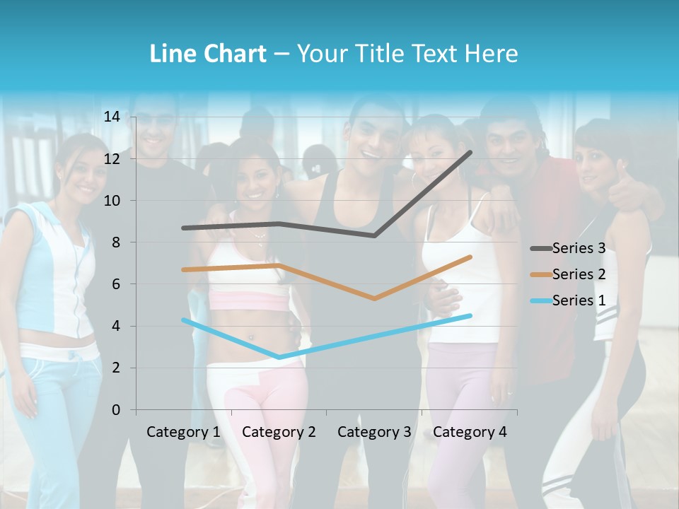Nourish Gymnastics Shape PowerPoint Template