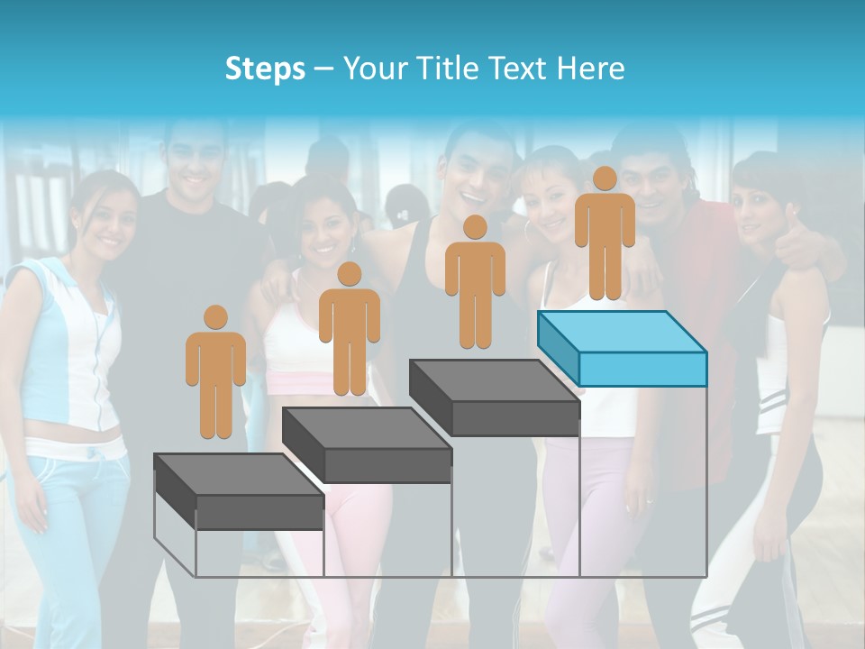 Nourish Gymnastics Shape PowerPoint Template