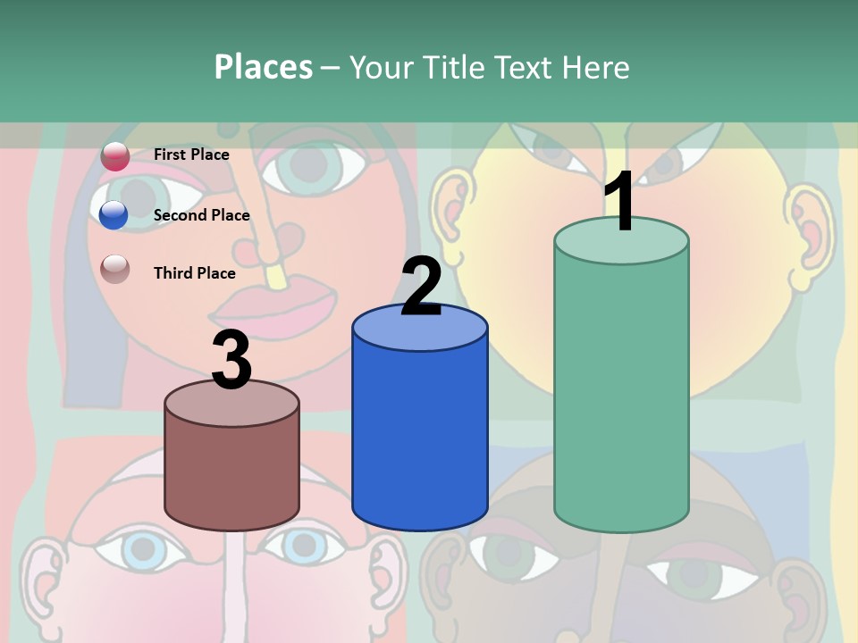 Vitamins Undressed Gymnastics PowerPoint Template