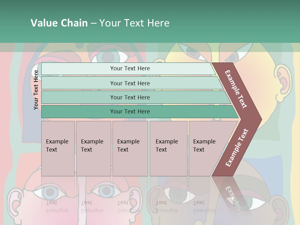 Vitamins Undressed Gymnastics PowerPoint Template