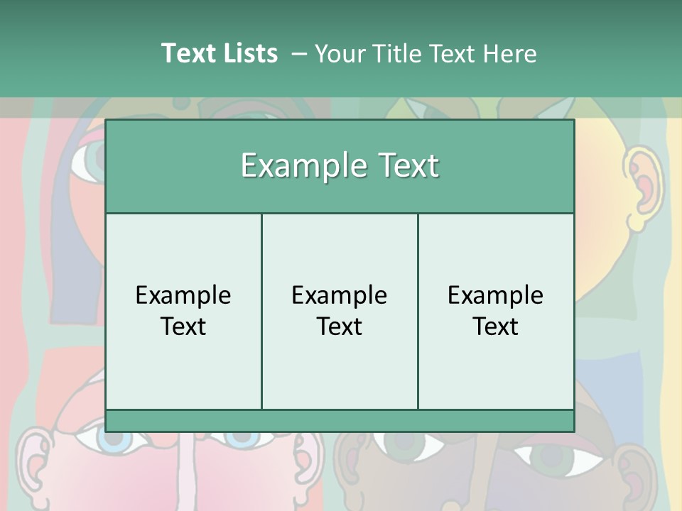 Vitamins Undressed Gymnastics PowerPoint Template