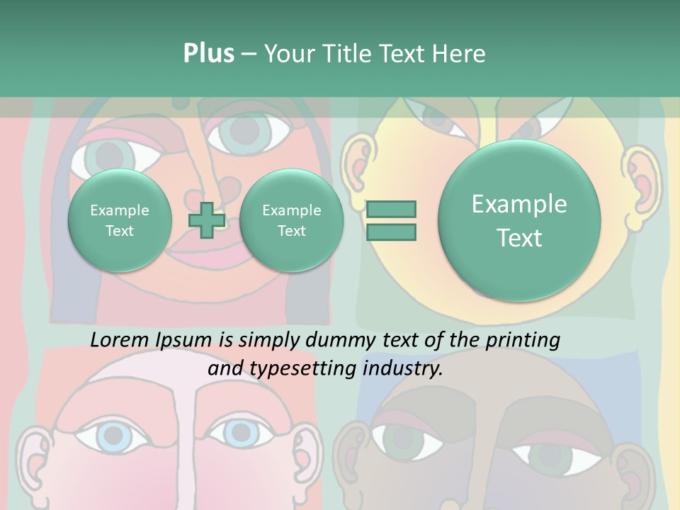 Vitamins Undressed Gymnastics PowerPoint Template