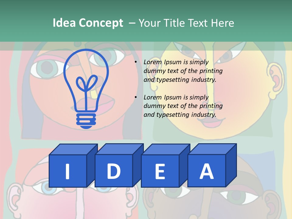 Vitamins Undressed Gymnastics PowerPoint Template