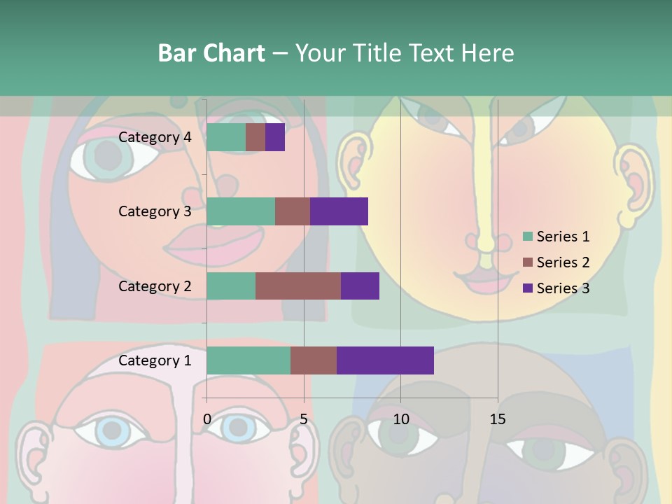 Vitamins Undressed Gymnastics PowerPoint Template