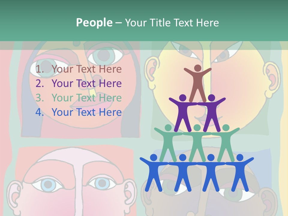 Vitamins Undressed Gymnastics PowerPoint Template