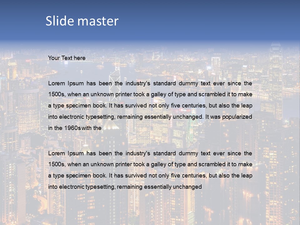 Stuffing Garnished Parsley PowerPoint Template