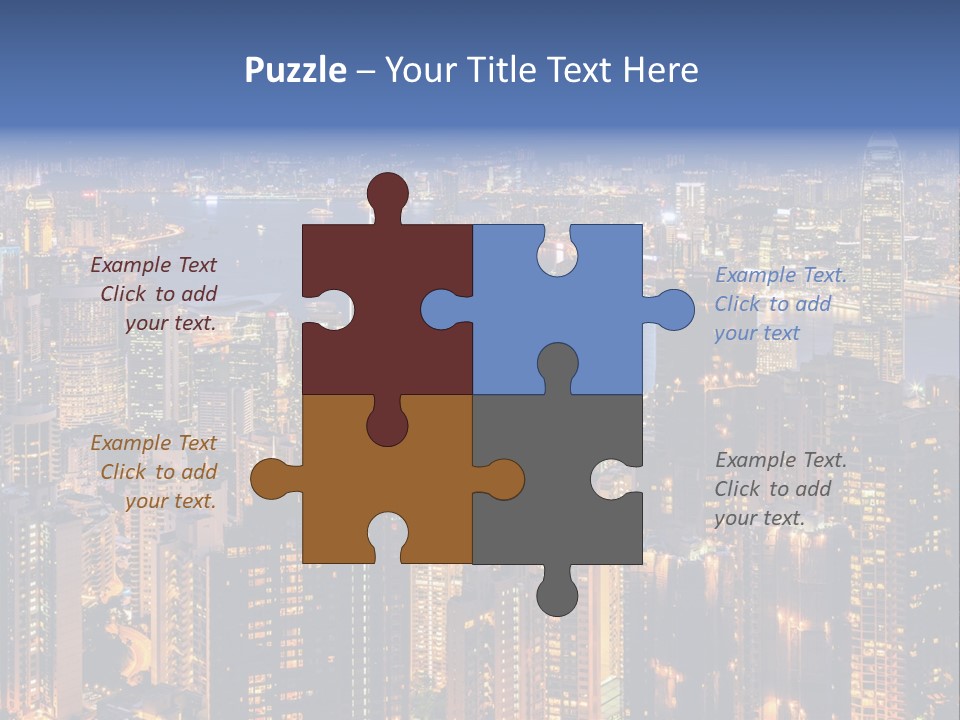 Stuffing Garnished Parsley PowerPoint Template