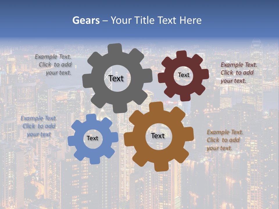 Stuffing Garnished Parsley PowerPoint Template