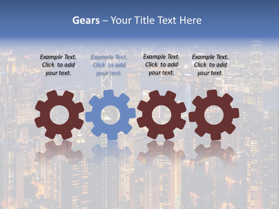 Stuffing Garnished Parsley PowerPoint Template