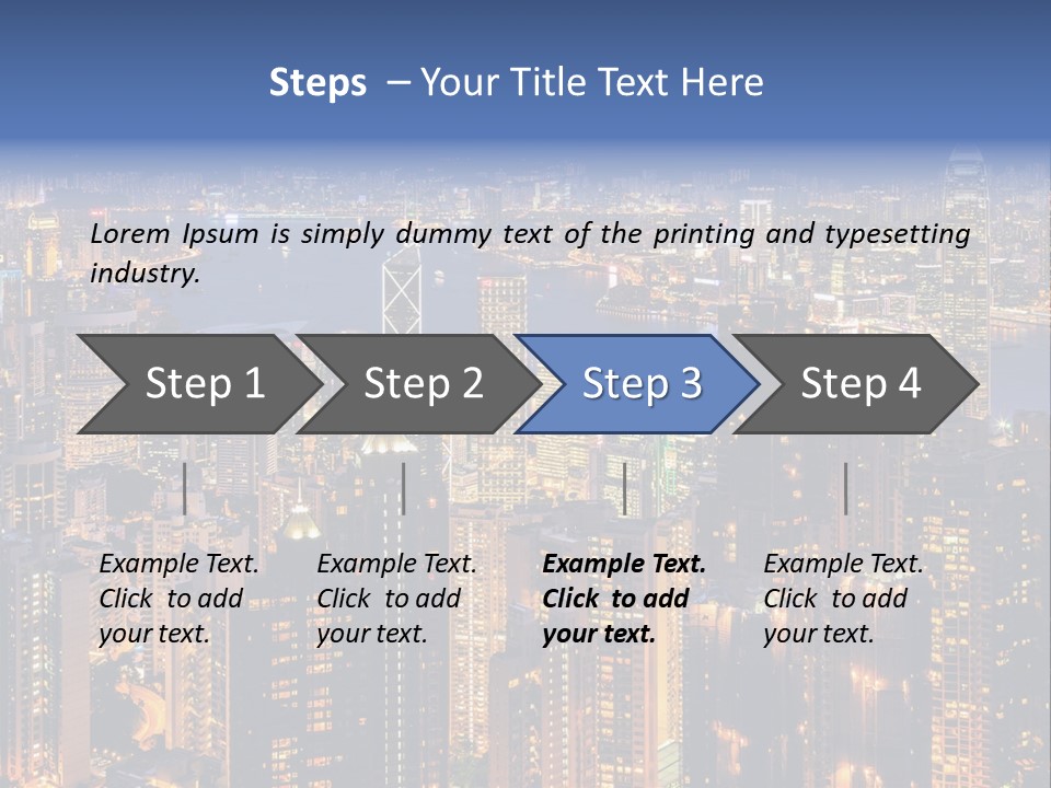Stuffing Garnished Parsley PowerPoint Template