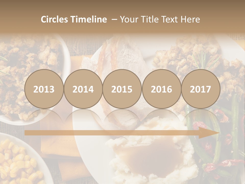 Stuffing Garnished Parsley PowerPoint Template