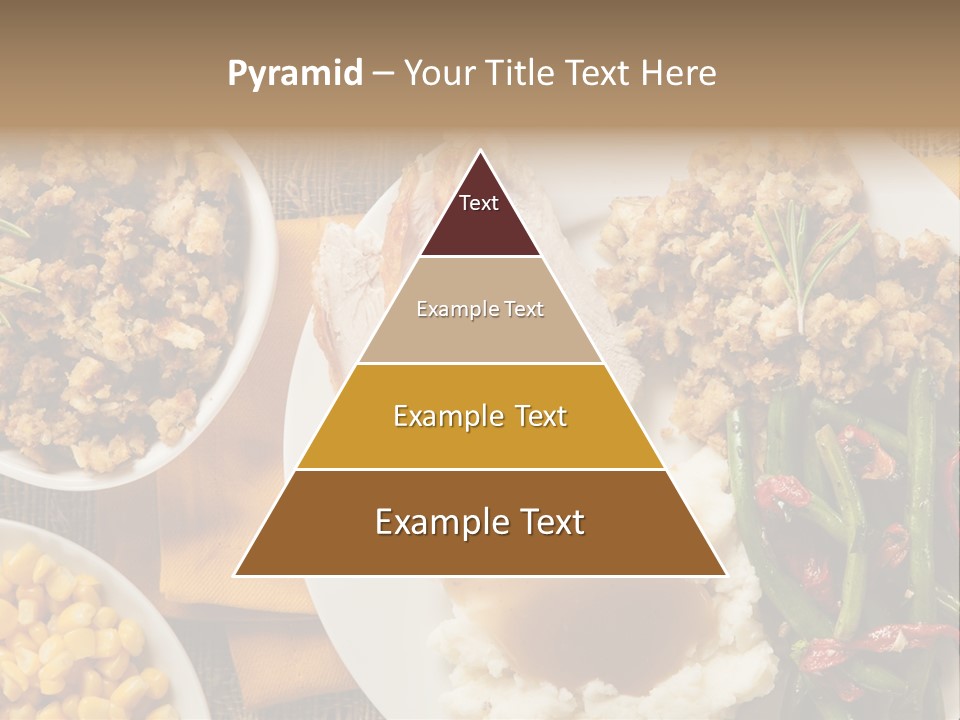 Stuffing Garnished Parsley PowerPoint Template
