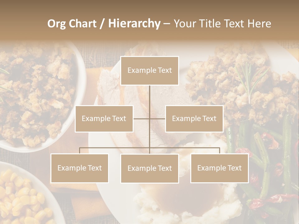 Stuffing Garnished Parsley PowerPoint Template