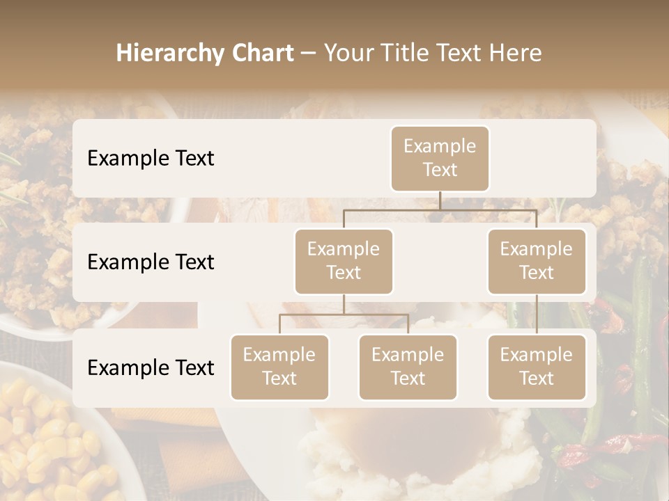 Stuffing Garnished Parsley PowerPoint Template