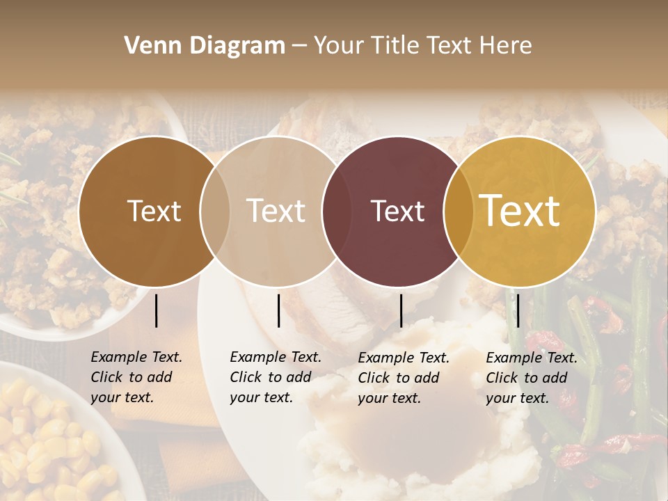 Stuffing Garnished Parsley PowerPoint Template