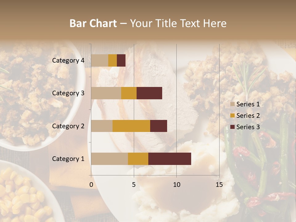 Stuffing Garnished Parsley PowerPoint Template