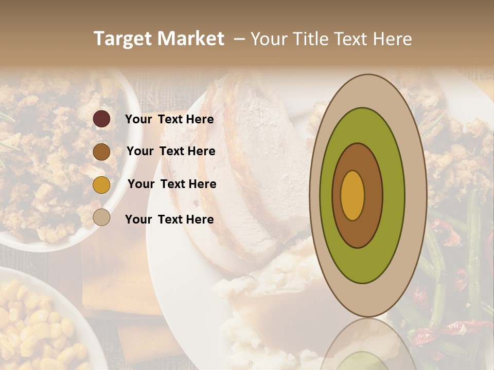 Stuffing Garnished Parsley PowerPoint Template