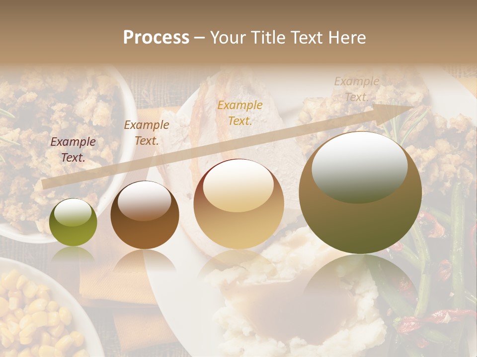 Stuffing Garnished Parsley PowerPoint Template