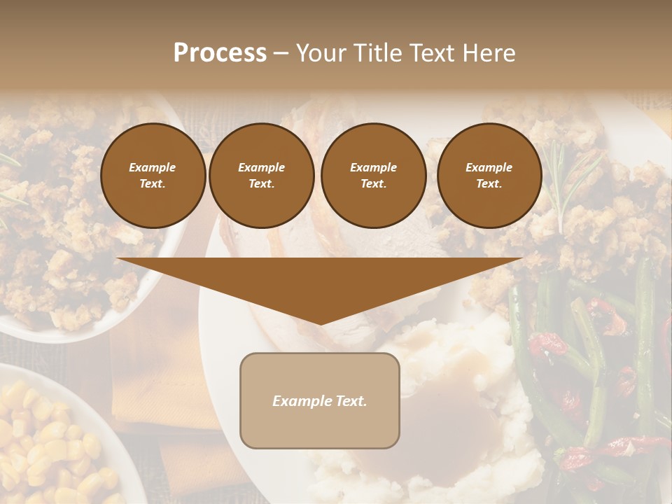 Stuffing Garnished Parsley PowerPoint Template