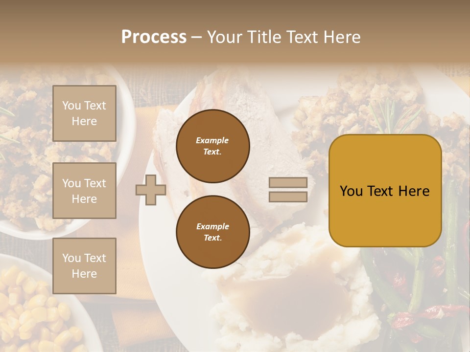 Stuffing Garnished Parsley PowerPoint Template
