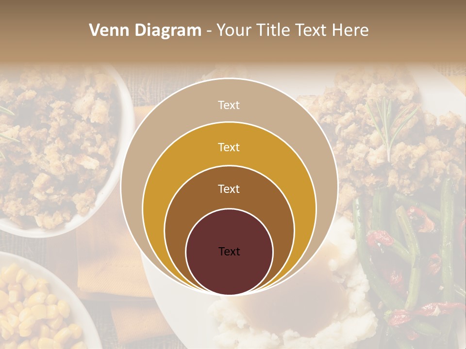 Stuffing Garnished Parsley PowerPoint Template