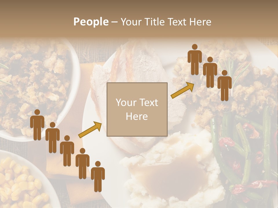 Stuffing Garnished Parsley PowerPoint Template