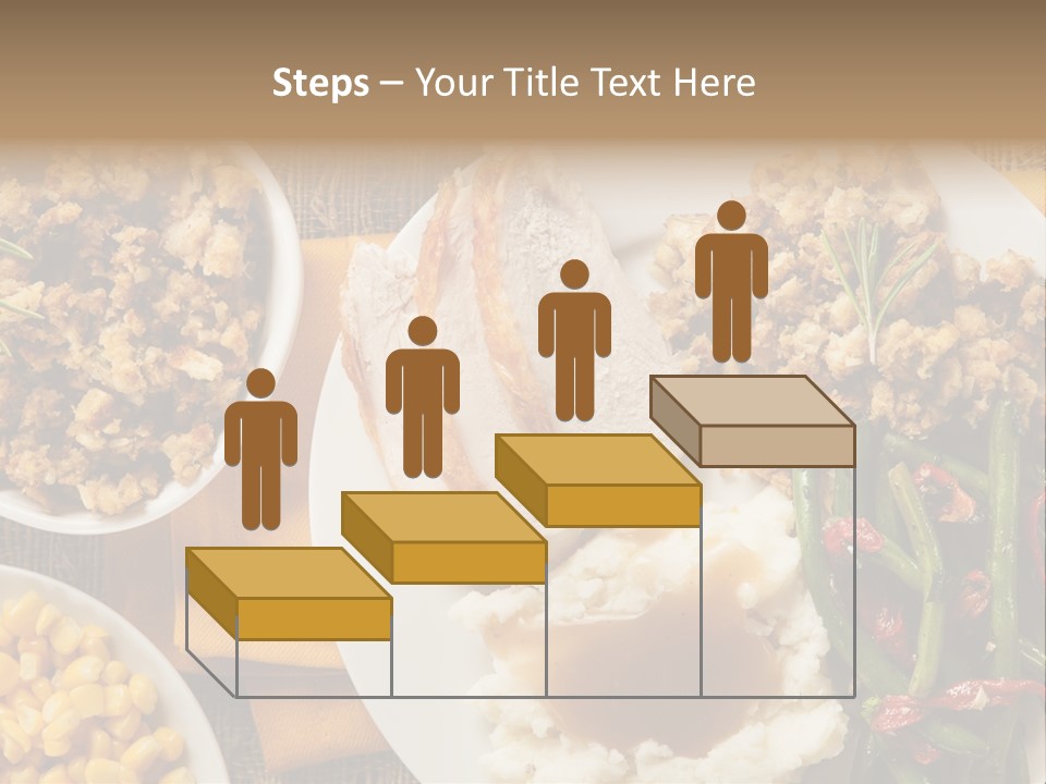 Stuffing Garnished Parsley PowerPoint Template