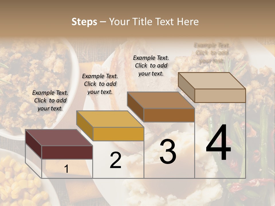 Stuffing Garnished Parsley PowerPoint Template