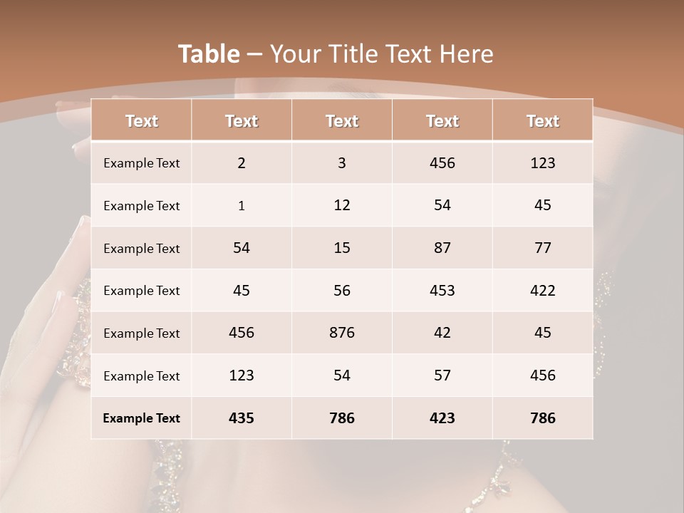 Gorgeous Closeup Vintage PowerPoint Template