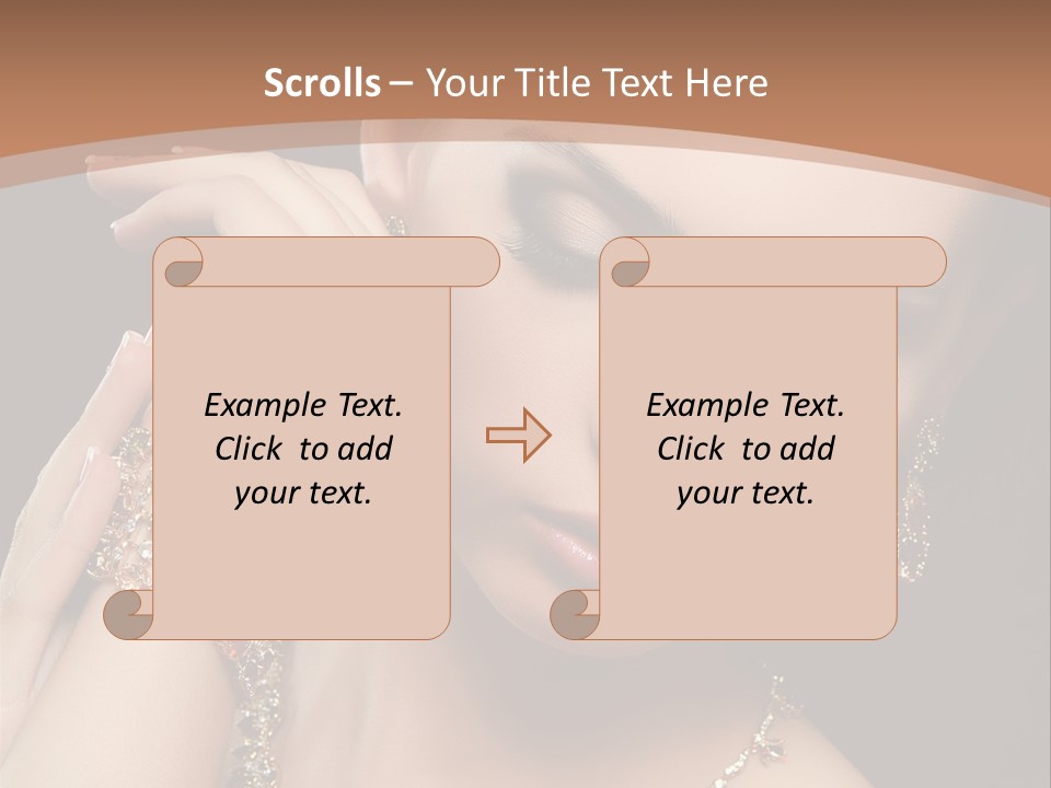 Gorgeous Closeup Vintage PowerPoint Template
