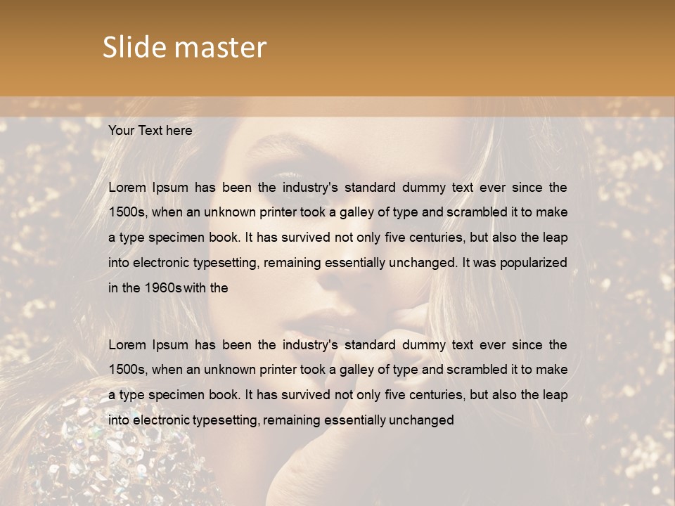 Shampoo Coloring Haircare PowerPoint Template