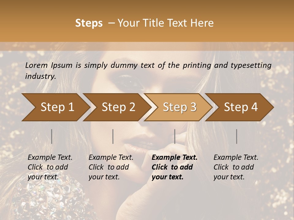 Shampoo Coloring Haircare PowerPoint Template