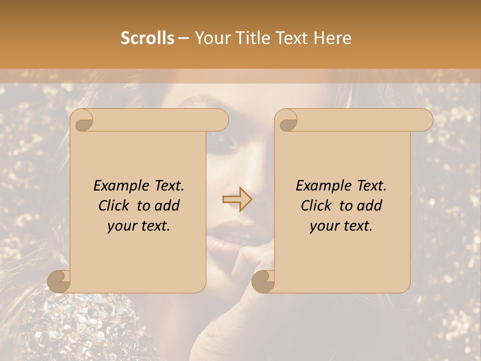 Shampoo Coloring Haircare PowerPoint Template
