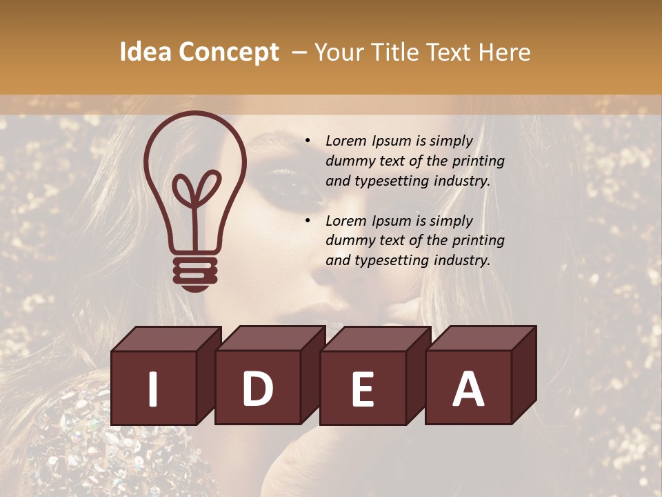 Shampoo Coloring Haircare PowerPoint Template