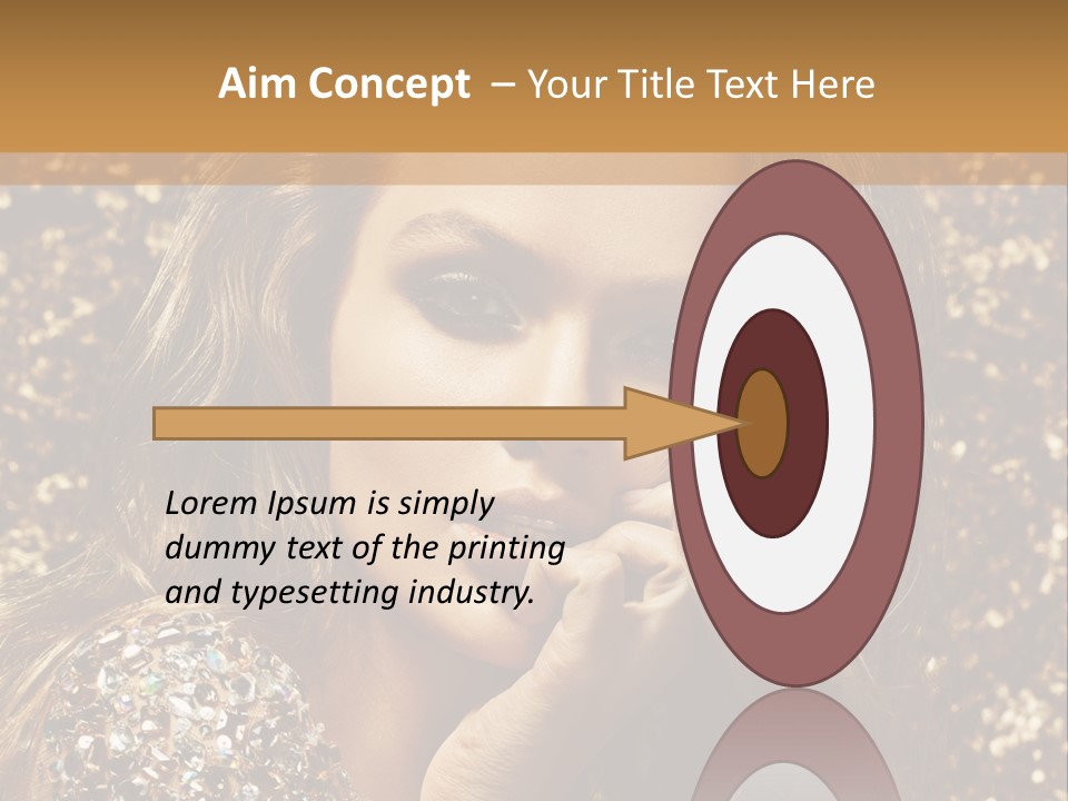 Shampoo Coloring Haircare PowerPoint Template