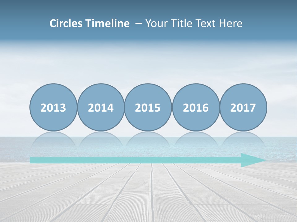 Leisure Wooden Outdoor PowerPoint Template