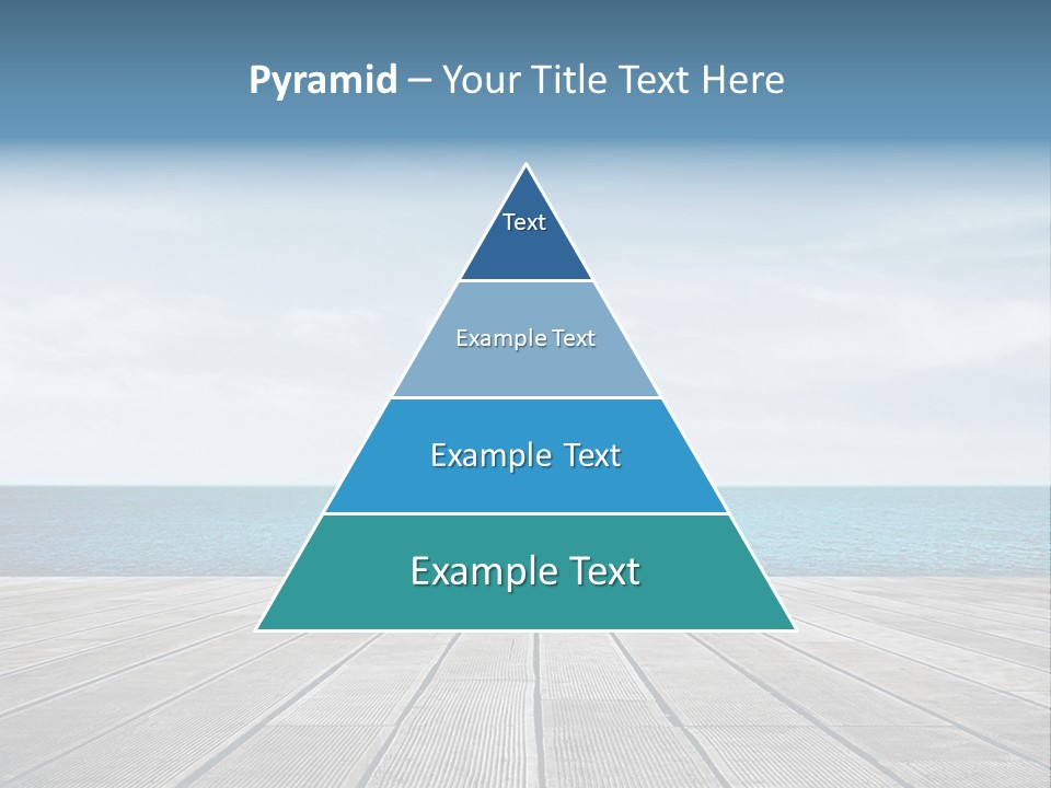 Leisure Wooden Outdoor PowerPoint Template