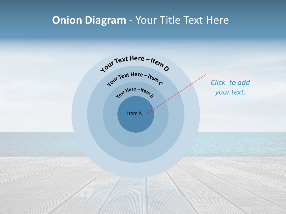 Leisure Wooden Outdoor PowerPoint Template