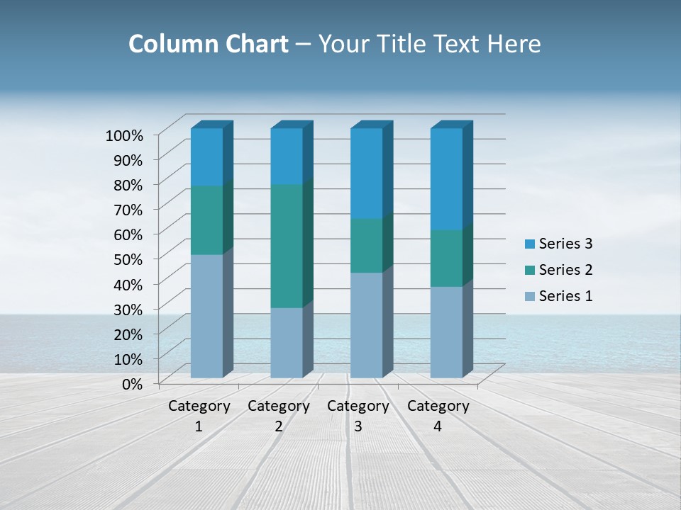 Leisure Wooden Outdoor PowerPoint Template