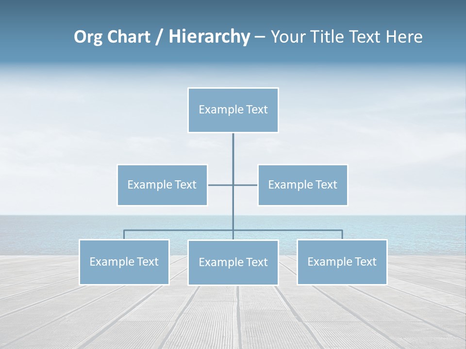 Leisure Wooden Outdoor PowerPoint Template