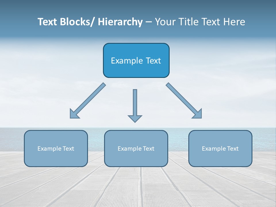 Leisure Wooden Outdoor PowerPoint Template