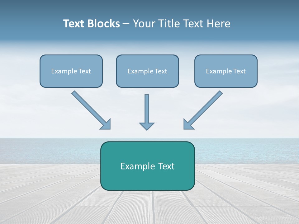 Leisure Wooden Outdoor PowerPoint Template