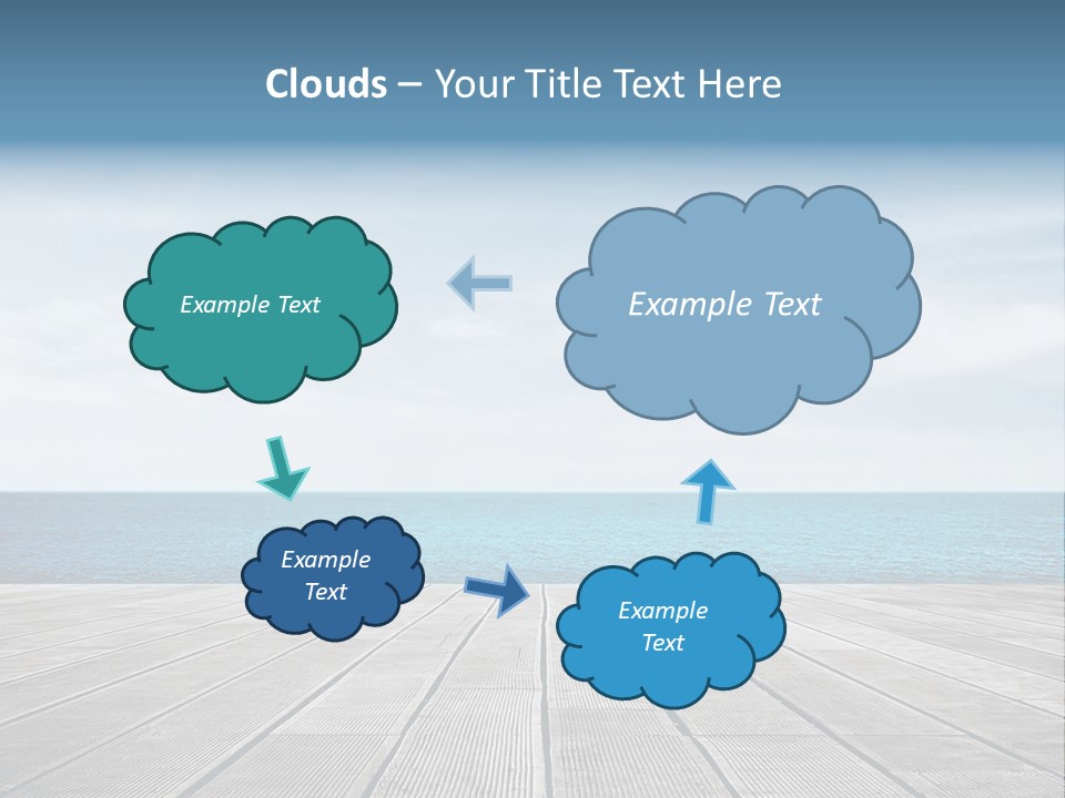 Leisure Wooden Outdoor PowerPoint Template