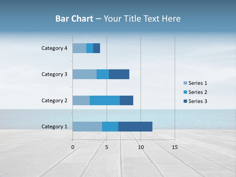 Leisure Wooden Outdoor PowerPoint Template