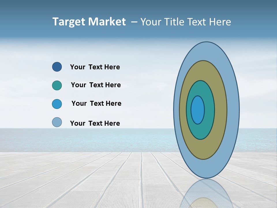 Leisure Wooden Outdoor PowerPoint Template