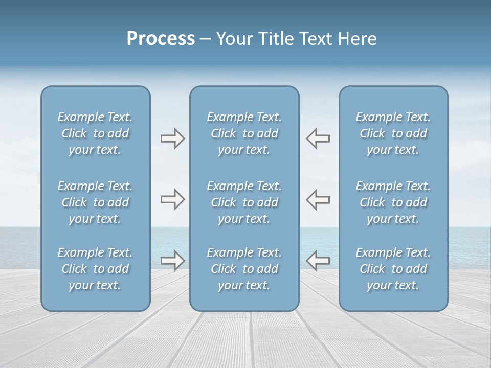 Leisure Wooden Outdoor PowerPoint Template