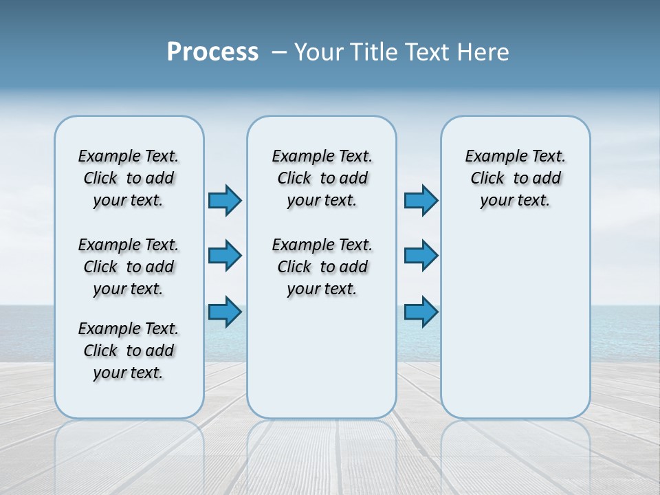 Leisure Wooden Outdoor PowerPoint Template